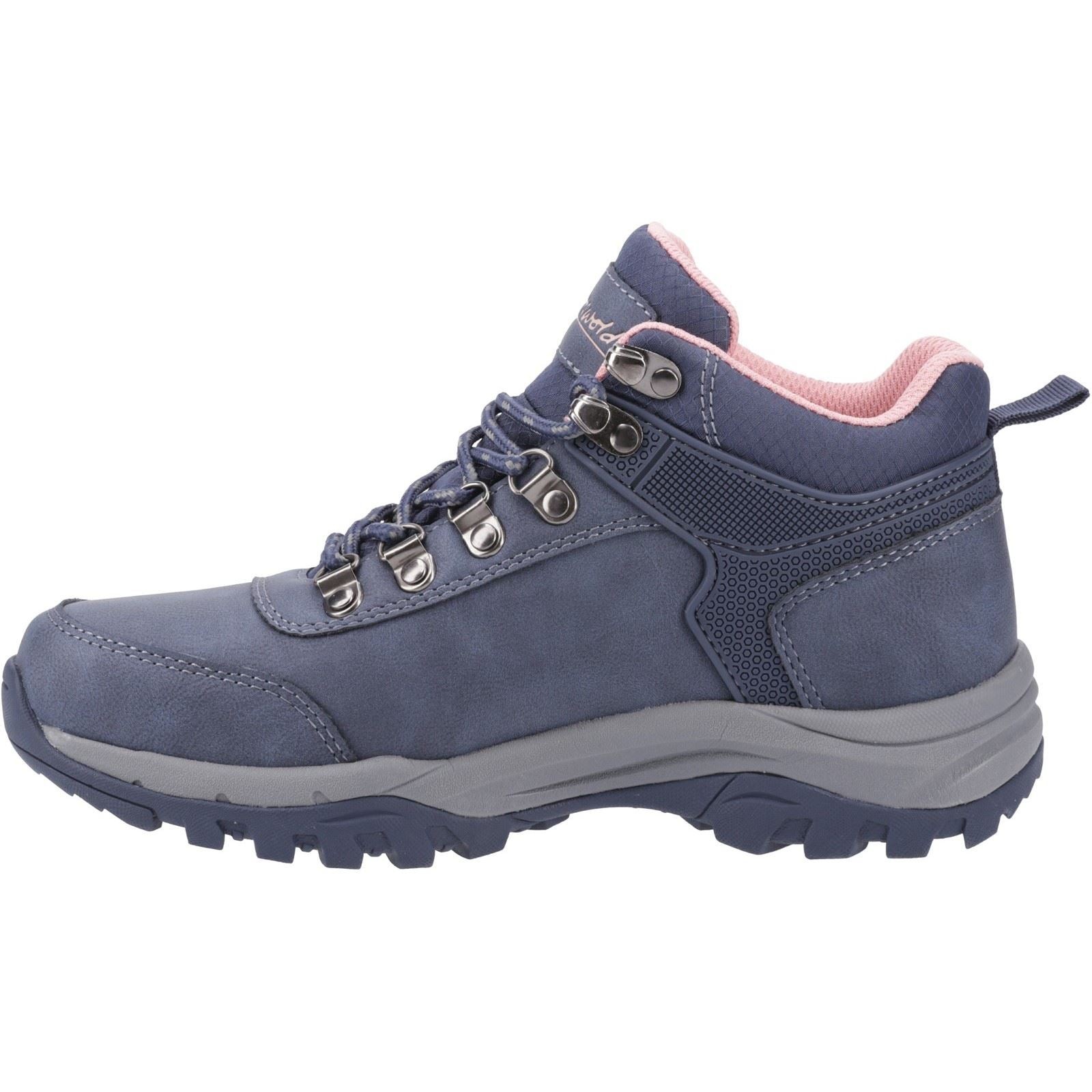 Cotswold Overbury Polyurethane Women's Navy Hiking Boots - image 4