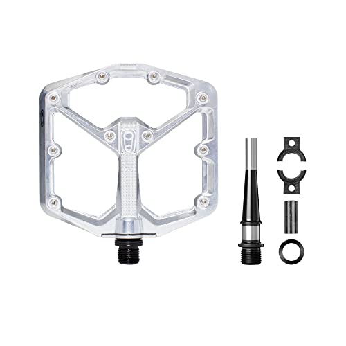 crankbrothers Stamp 7 Flat Pedals - Silver, Large - image 4