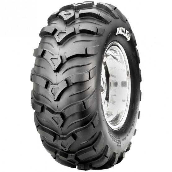 CST Ancla C9312 N E 6PR 58J TL Quad Tyre features a rugged black tread design, measuring 28x11-14, ideal for off-road traction and durability.