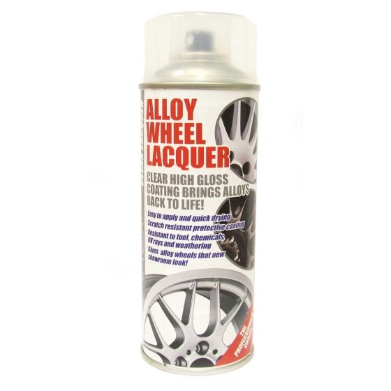 E-Tech Engineering Clear Gloss E-tech Alloy Wheel Lacquer Chip Resistant Wheel Refurb -