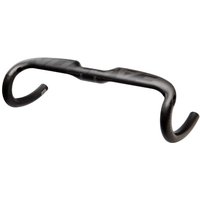Black Easton EC70 Aero bike handlebars with ergonomic flat tops and curved drops for aerodynamic performance.