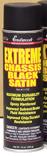 Eastwood Eastwood Extreme Chassis Black Paint -397g Aerosol - Satin Black, Black