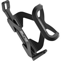 Black Elite Ambo Multi-Entry Bottle Cage with angular design and white logo on side.