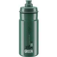 Dark green Elite Jet 550ml water bottle with push-pull cap and sleek cylindrical design.