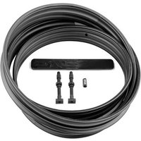 Black Enve M Series Rim Strip Kit with two valve stems, a rim strip, and a small connector piece.