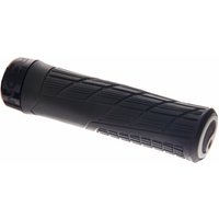 Ergon GE1 Evo Factory Grip, slim, black with textured pattern and ergonomic design, Frozen Stealth color.