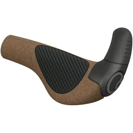 ERGON Ergon GP2 Evo BioKork Grips - Lock-on Small Black/Tan