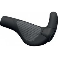 Black Ergon GP2 Evo Comfort Handlebar Grips with ergonomic design and textured grip surface.