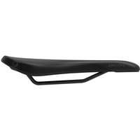 Black Ergon SM Enduro Saddle with ergonomic shape and sleek design, featuring a narrow profile and durable rails.