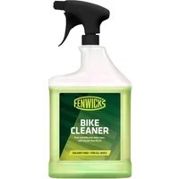 Fenwick's Bike Cleaner 1L, green liquid in clear spray bottle with black nozzle and green label.