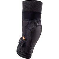 Black Fox Clothing Launch Pro MTB knee guard with padded protection and adjustable strap.