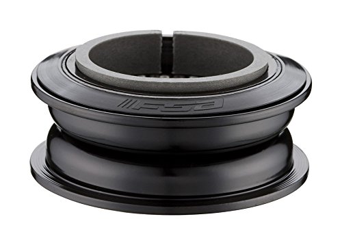 FSA NO.10 1 1/8 inch threadless headset in sleek black, featuring a smooth, polished finish and a distinctive FSA logo on the top.