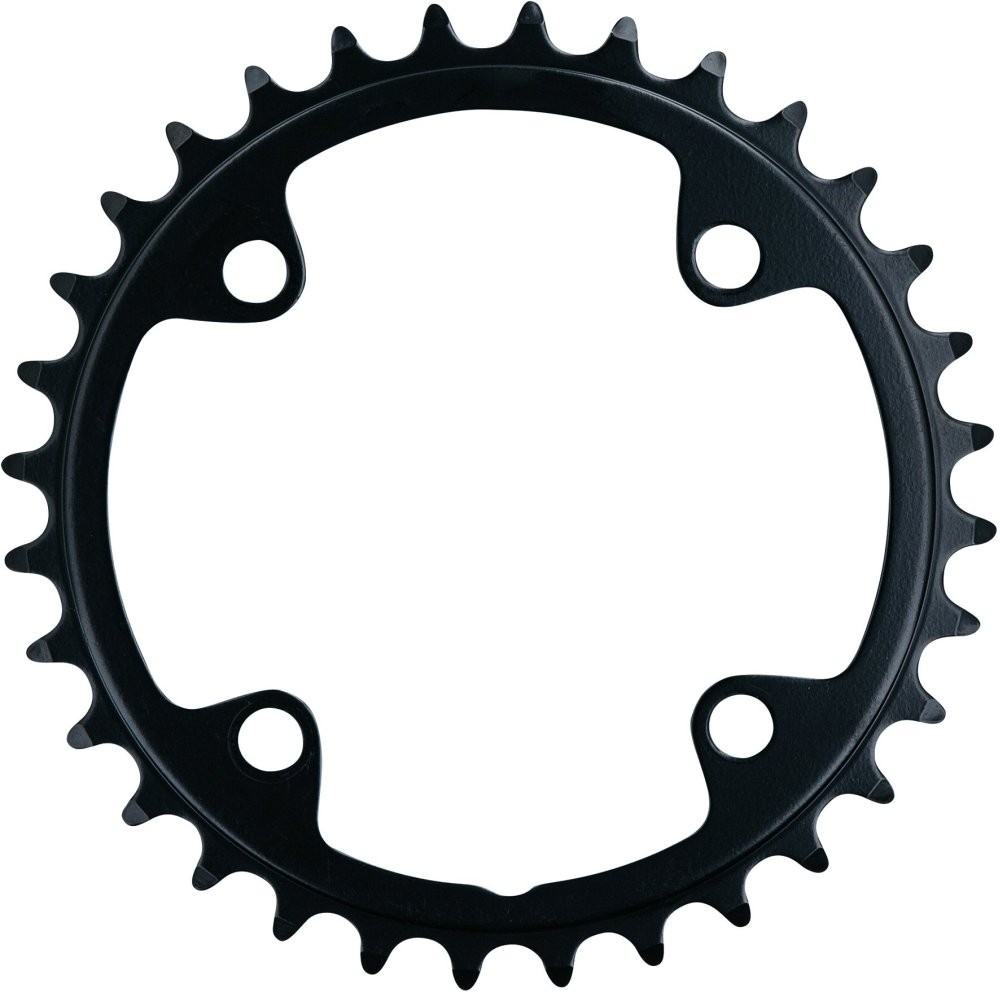 Black FSA Pro Road Chainring with 30 teeth, designed for 2x11 speed systems, featuring a 90mm bolt circle diameter and four mounting holes.