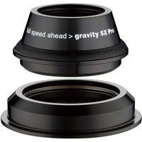 Black FSA SX Pro No.55 semi integrated headset with sleek design and white text detailing.