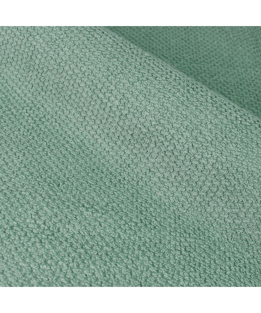 furn. Textured Cotton Green Hand Towel - image 2