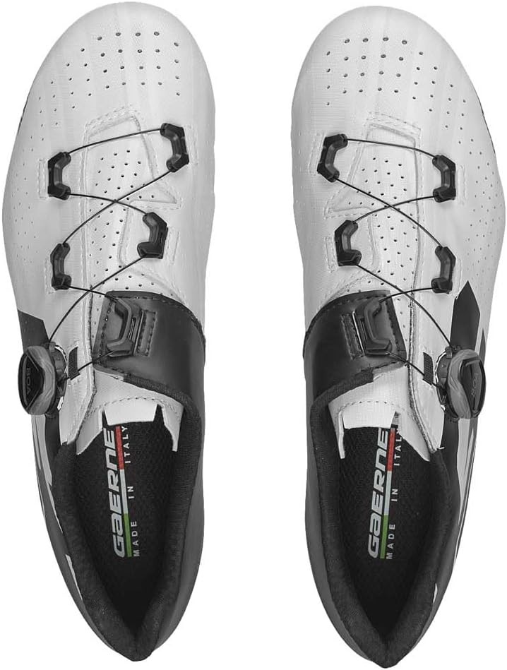 Gaerne Carbon Fulgor Cycling Shoes - Black / White, 44 - image 2