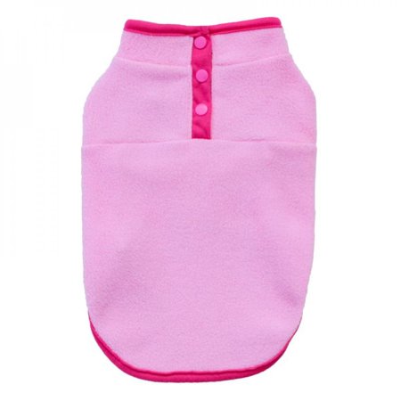 Pink fleece gloves with a snug fit, featuring a button closure and contrasting pink trim, designed for warmth and comfort during rugby activities.
