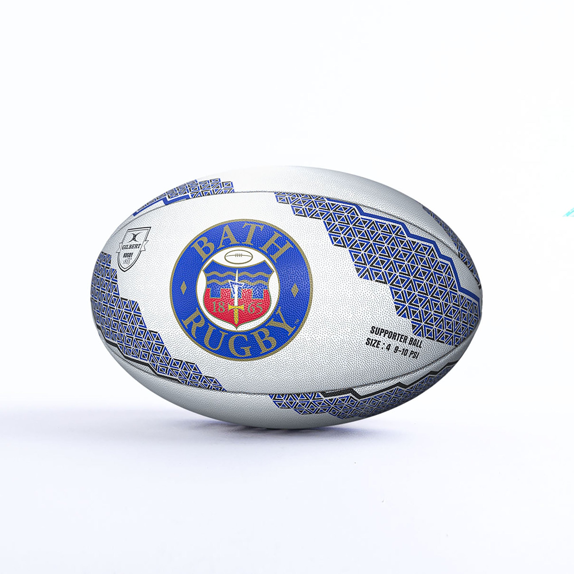 Gilbert Rugby Gilbert Bath Supporter Ball - Size: Sz 5 - image 4