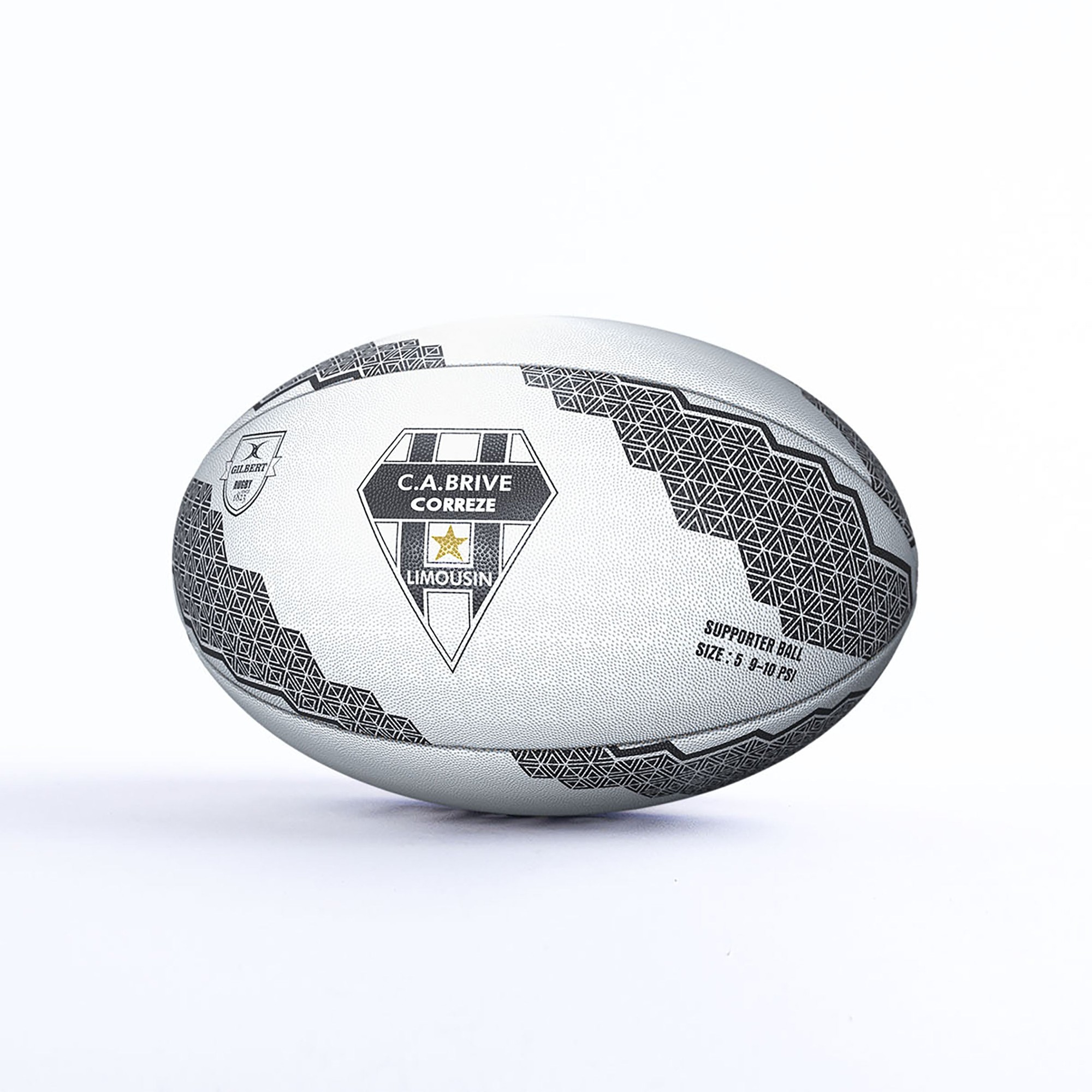 Gilbert Rugby Gilbert CA Brive Supporter Ball - Size: Sz 5 - image 2