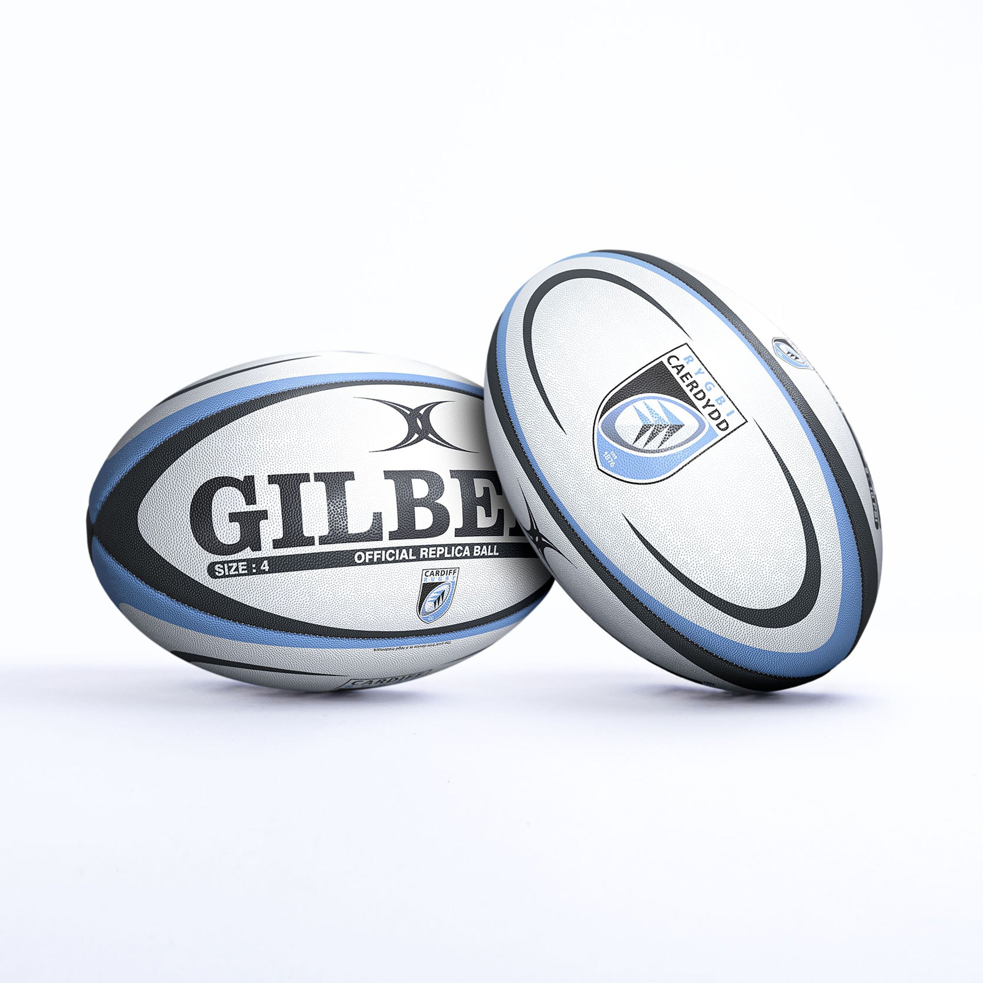 Gilbert Rugby Gilbert Cardiff Replica Ball - Size: Mini - image 5