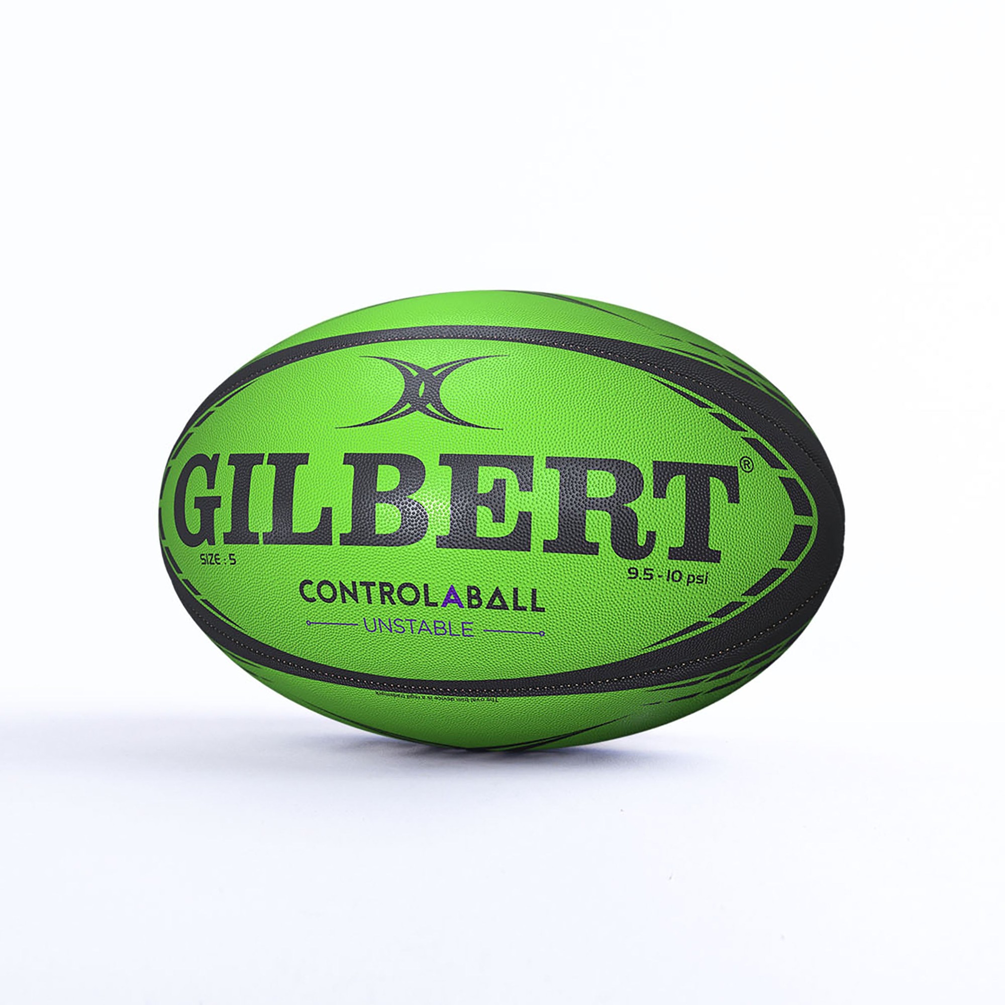 Gilbert Rugby Gilbert Control-A-Ball - Size: Match x Sz 4 - Black - image 2