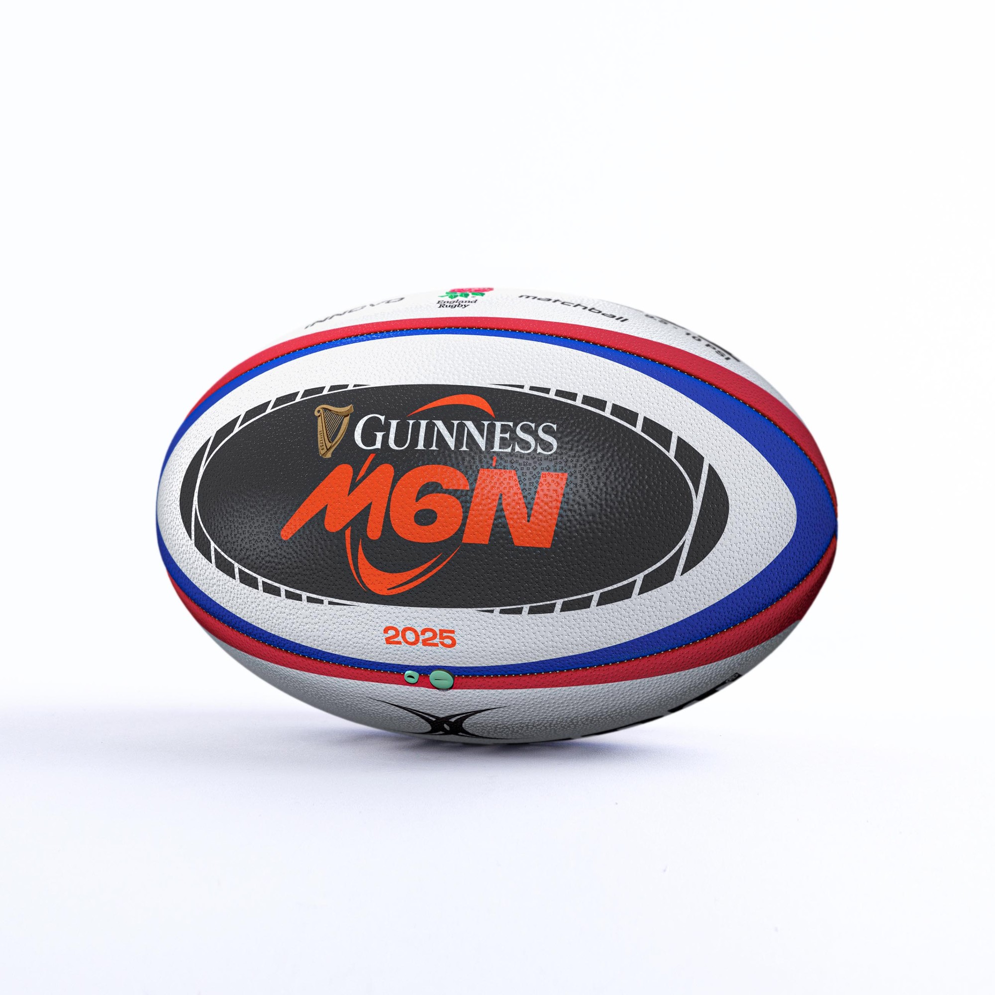 Gilbert Rugby Gilbert England Guinness Six Nations 2025 iNNOVO Match Ball - Size: Sz 5 - image 2