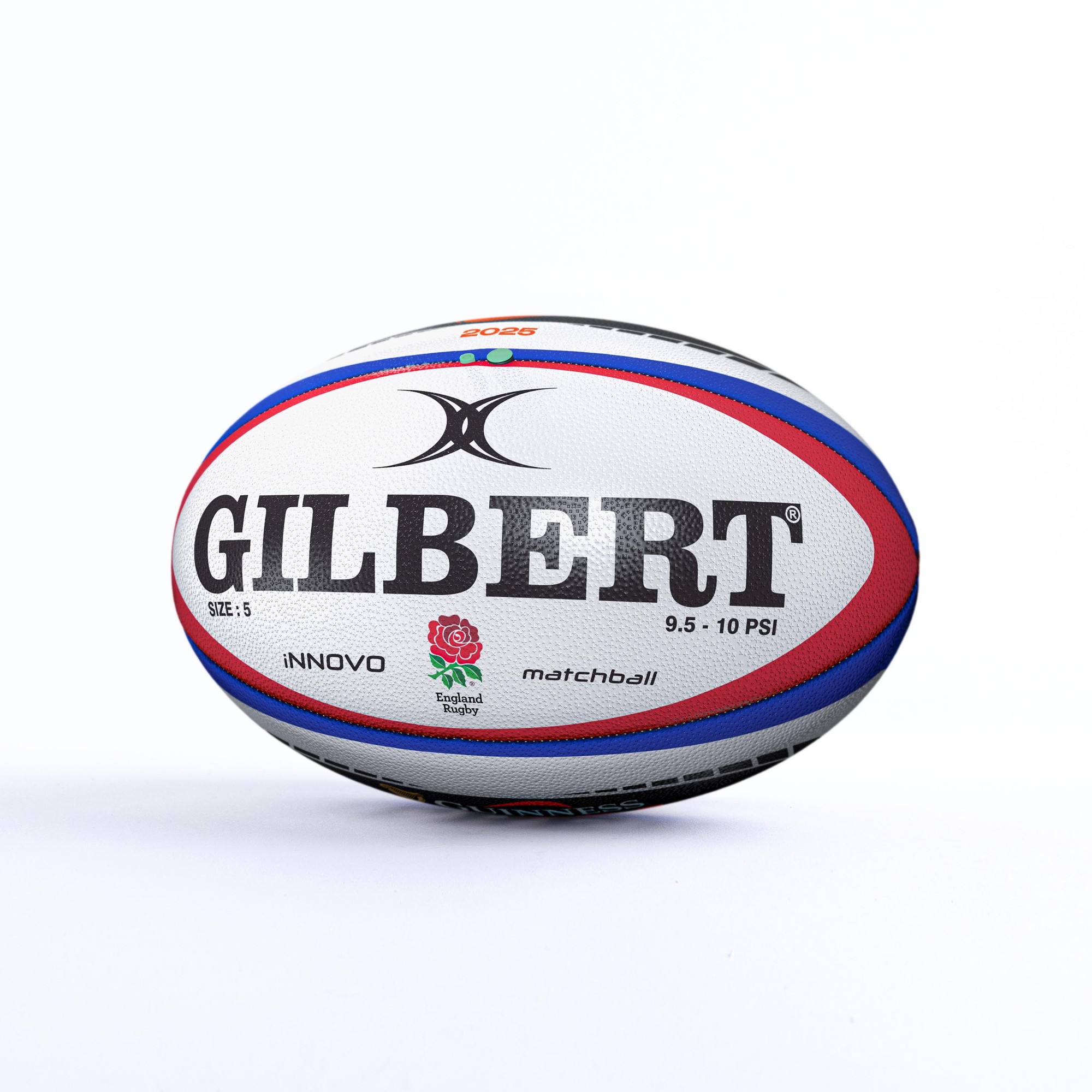 Gilbert Rugby Gilbert England Guinness Six Nations 2025 iNNOVO Match Ball - Size: Sz 5 - image 3