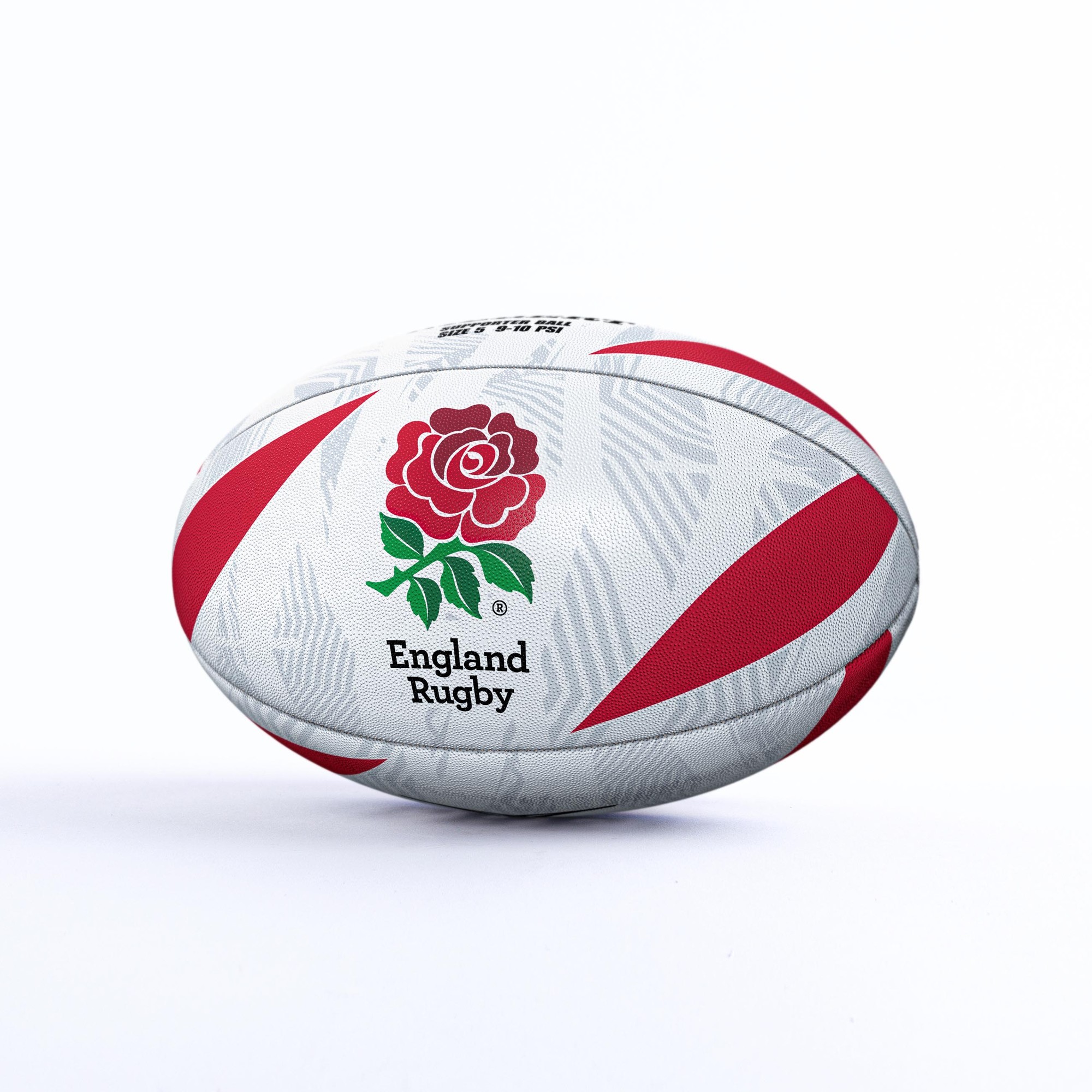 Gilbert Rugby Gilbert England Red Roses Supporter Ball - Home - Size: Sz 5 - Country Colours - image 2