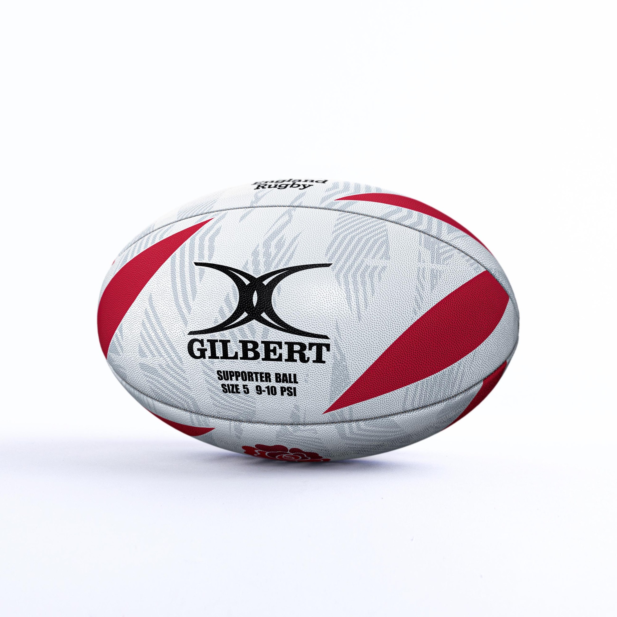 Gilbert Rugby Gilbert England Red Roses Supporter Ball - Home - Size: Sz 5 - Country Colours - image 3