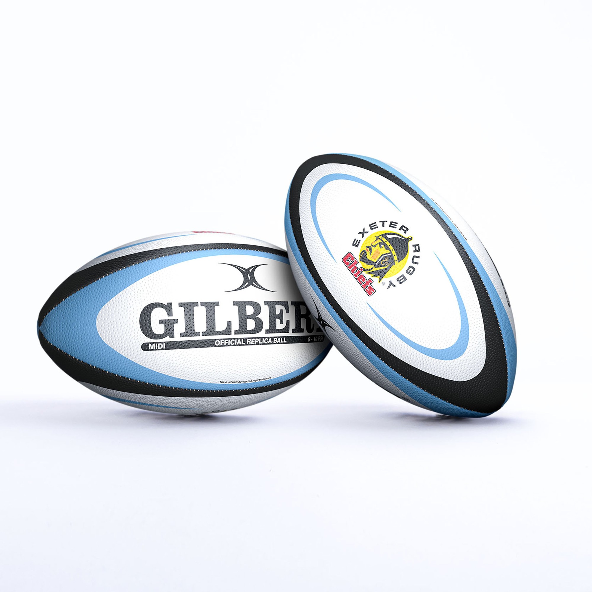 Gilbert Rugby Gilbert Exeter Chiefs Replica Ball - Size: Mini - image 3