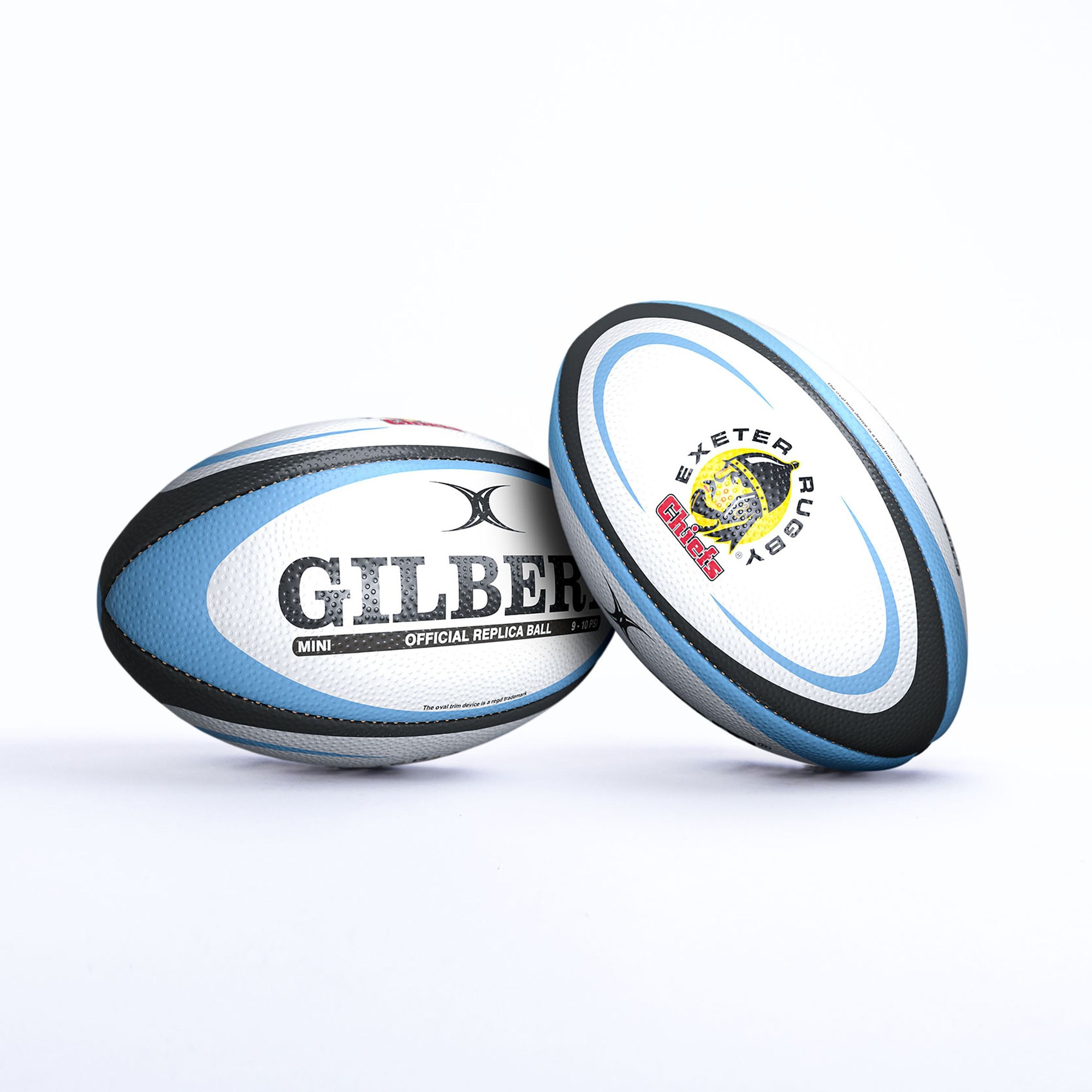 Gilbert Rugby Gilbert Exeter Chiefs Replica Ball - Size: Mini - image 5