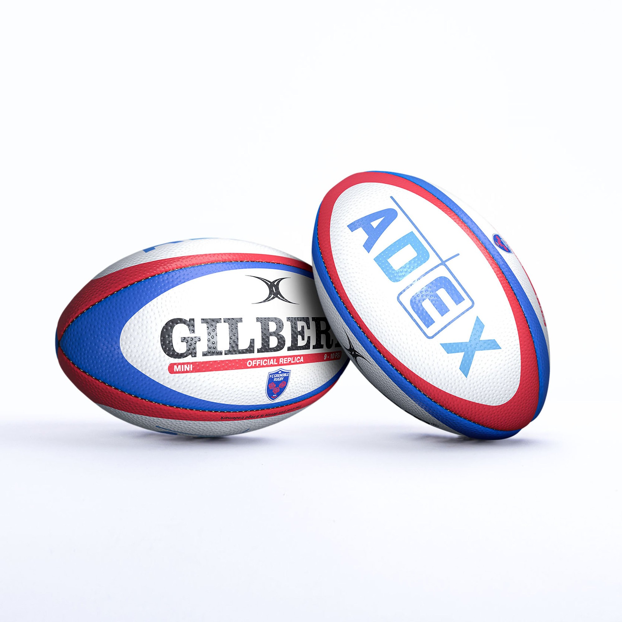 Gilbert Rugby Gilbert Grenoble Replica Ball - Size: Mini - image 3