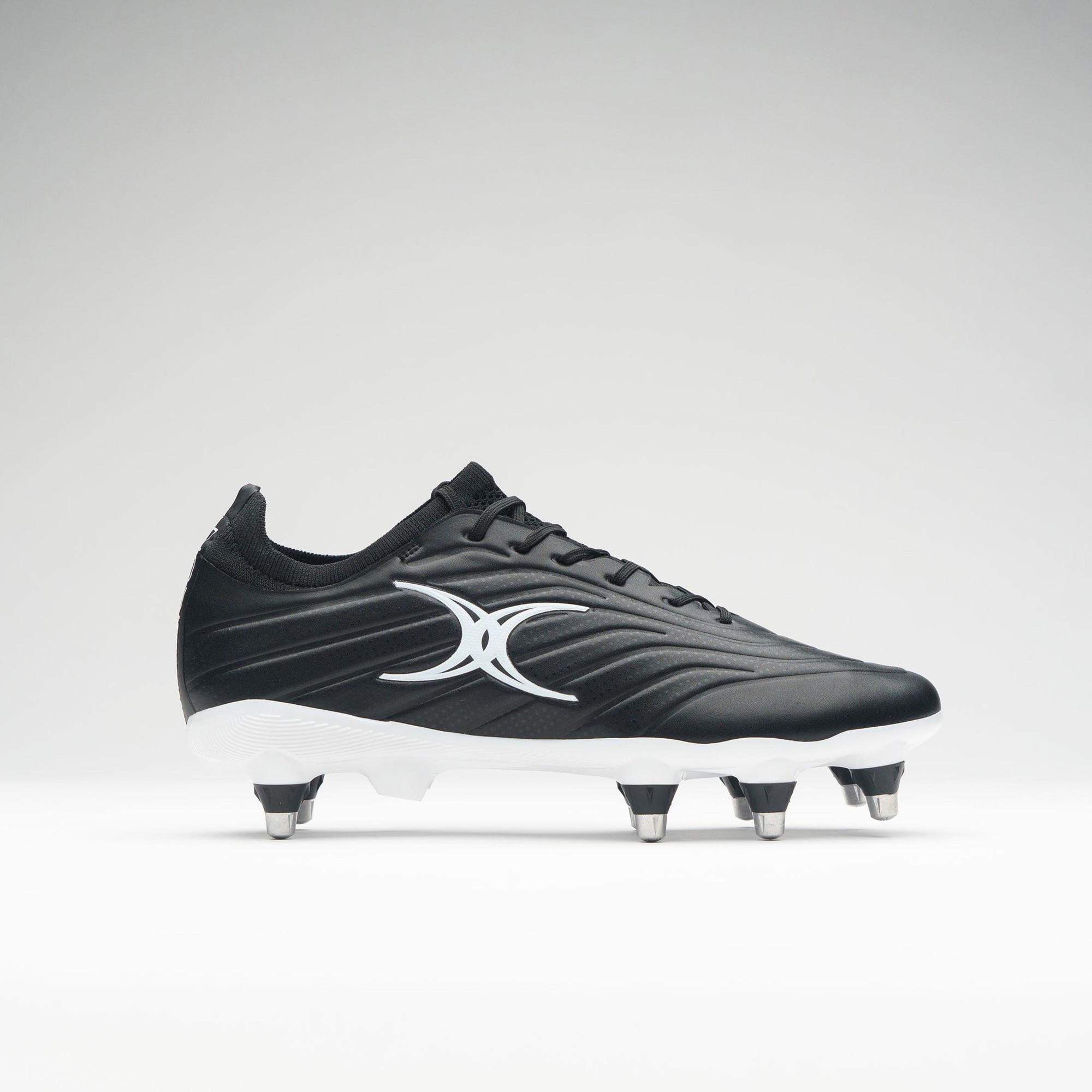 Gilbert Rugby Gilbert Icon Power X 8 Stud Boots - Junior - Size: UK 6 | EU 39 - Black - image 3