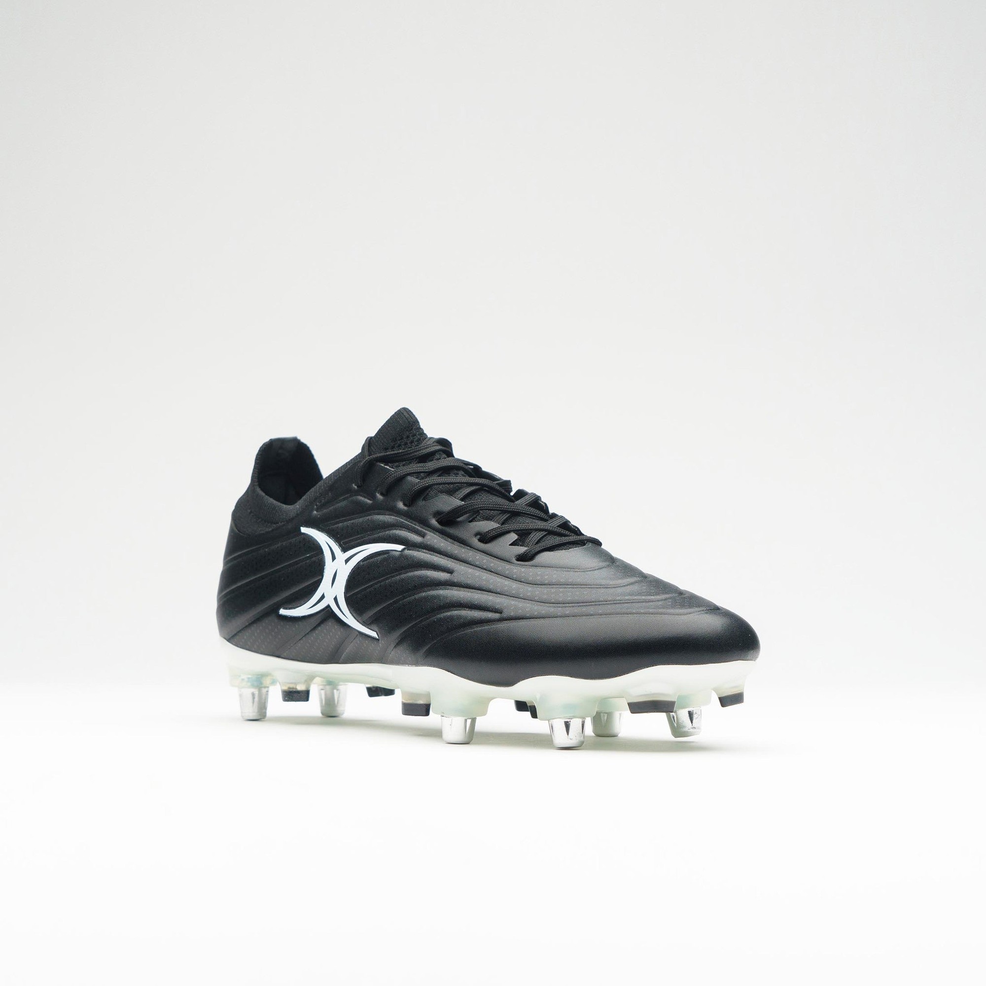 Gilbert Rugby Gilbert Icon X 6 Stud Boots - Junior - Size: UK 4.5 | EU 37.5 - Black - image 4