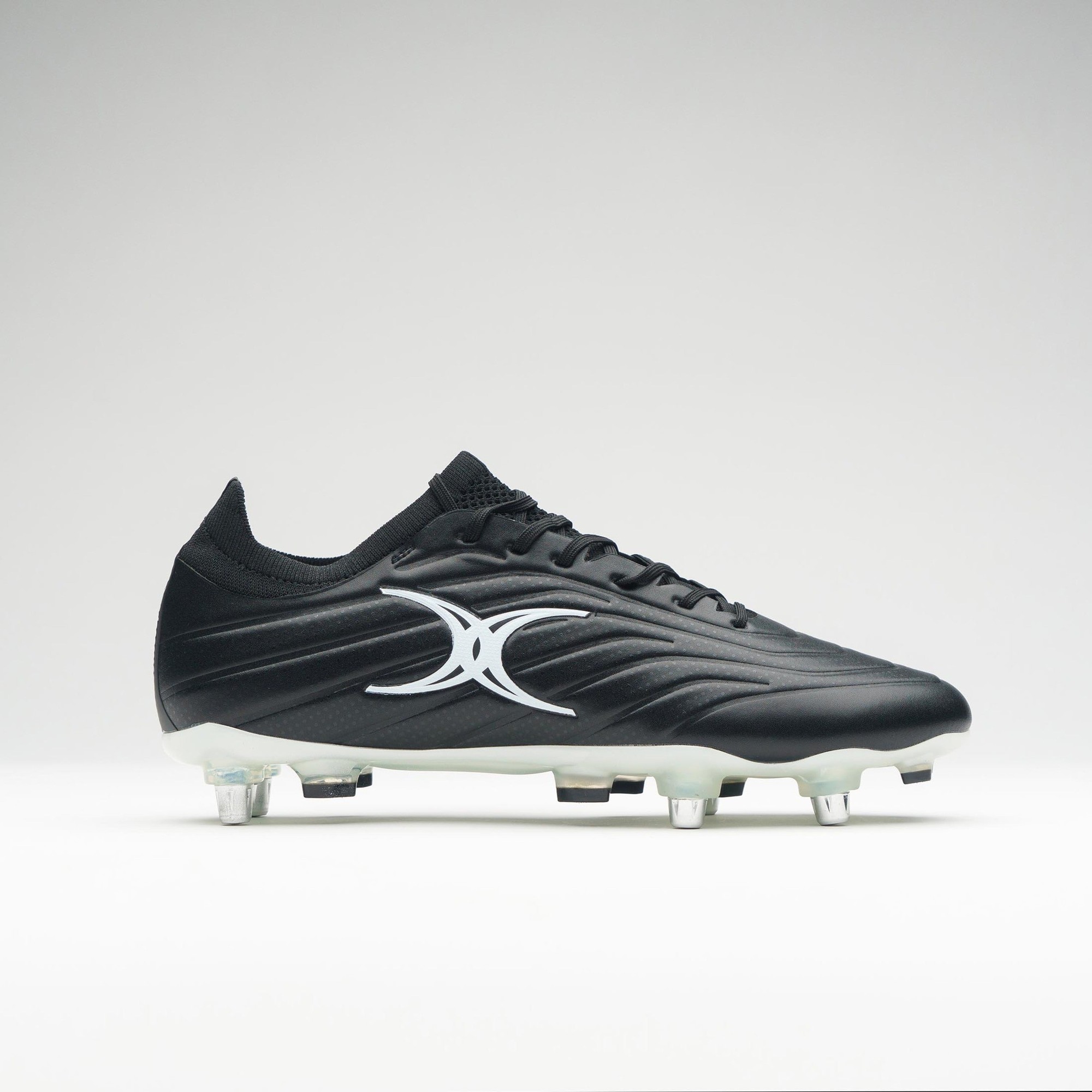 Gilbert Rugby Gilbert Icon X 6 Stud Boots - Junior - Size: UK 4.5 | EU 37.5 - Black - image 5