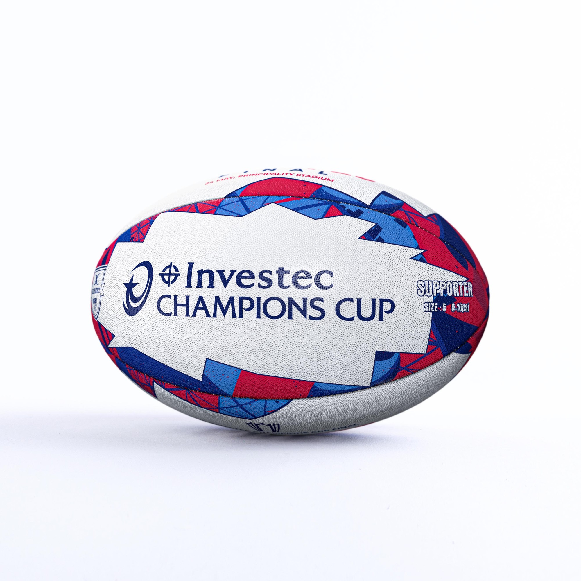 Gilbert Rugby Gilbert Investec Champions Cup Final Supporter Ball - Size: Sz 5 - image 2