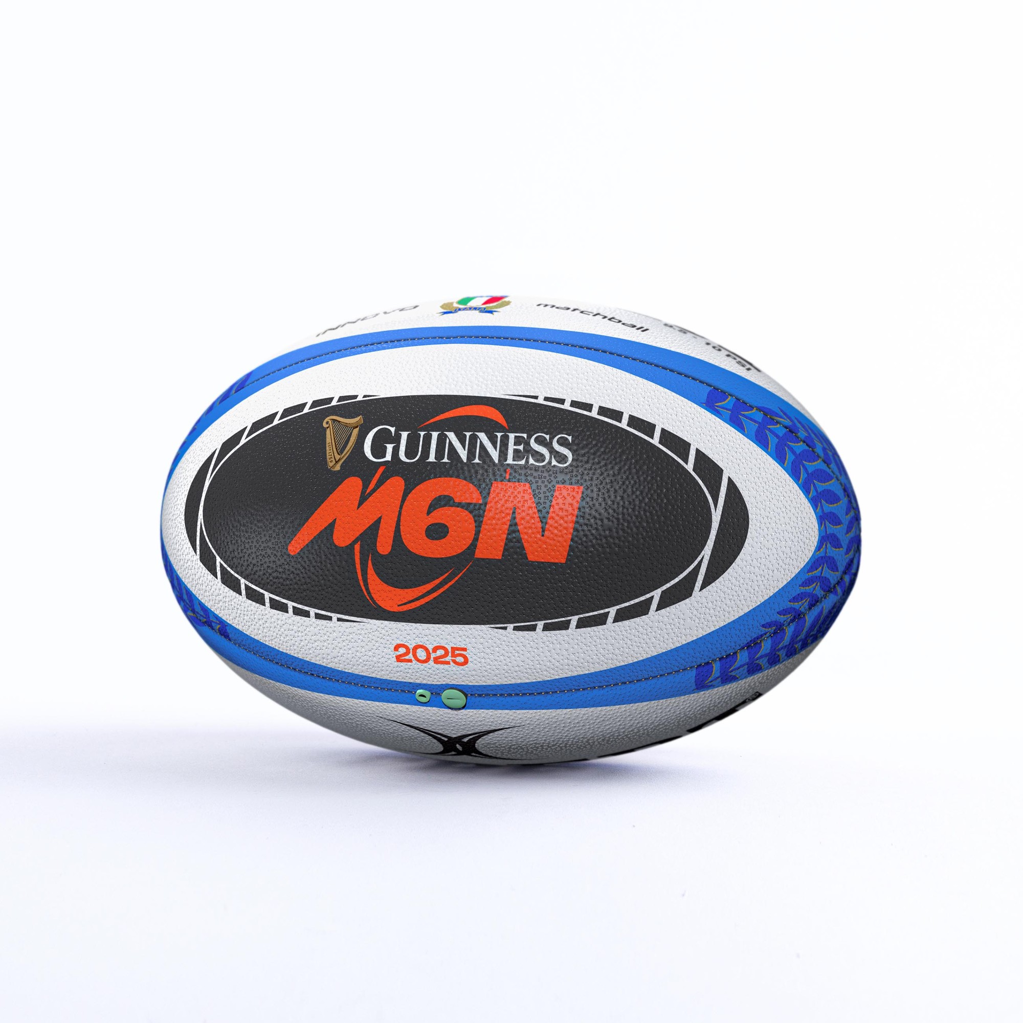 Gilbert Rugby Gilbert Italy Guinness Six Nations 2025 iNNOVO Match Ball - Size: Sz 5 - Country Colours - image 2