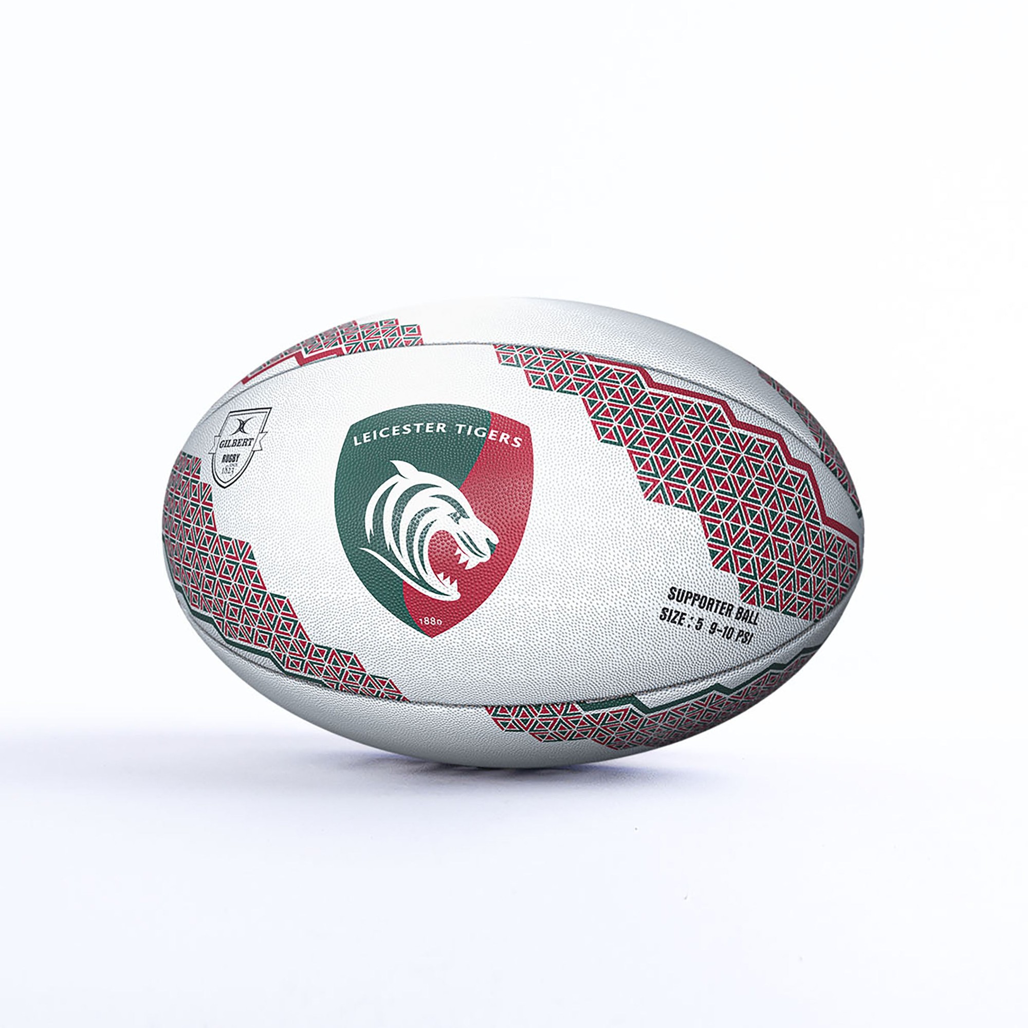 Gilbert Rugby Gilbert Leicester Tigers Supporter Ball - Size: Sz 4 - image 2