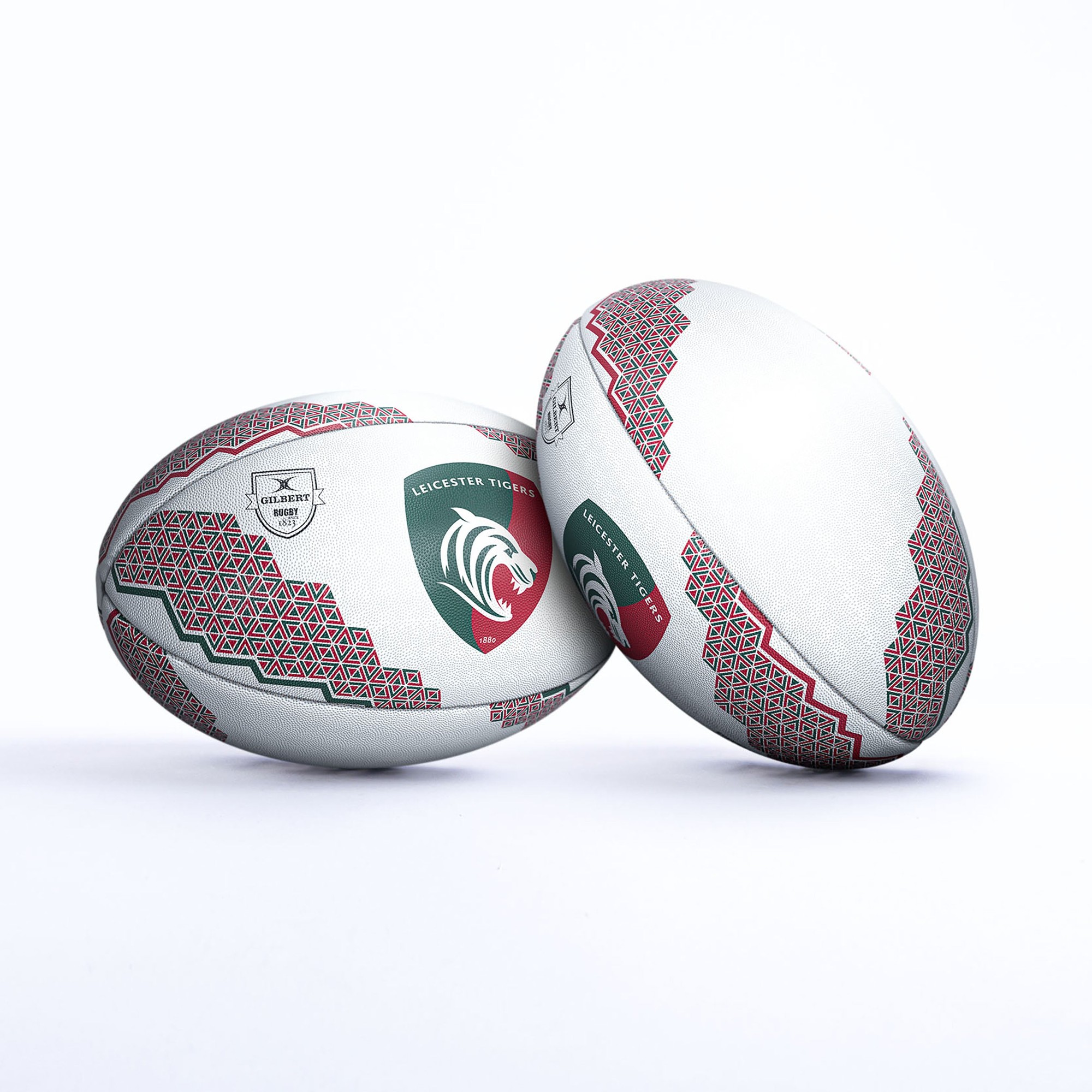 Gilbert Rugby Gilbert Leicester Tigers Supporter Ball - Size: Sz 4 - image 3