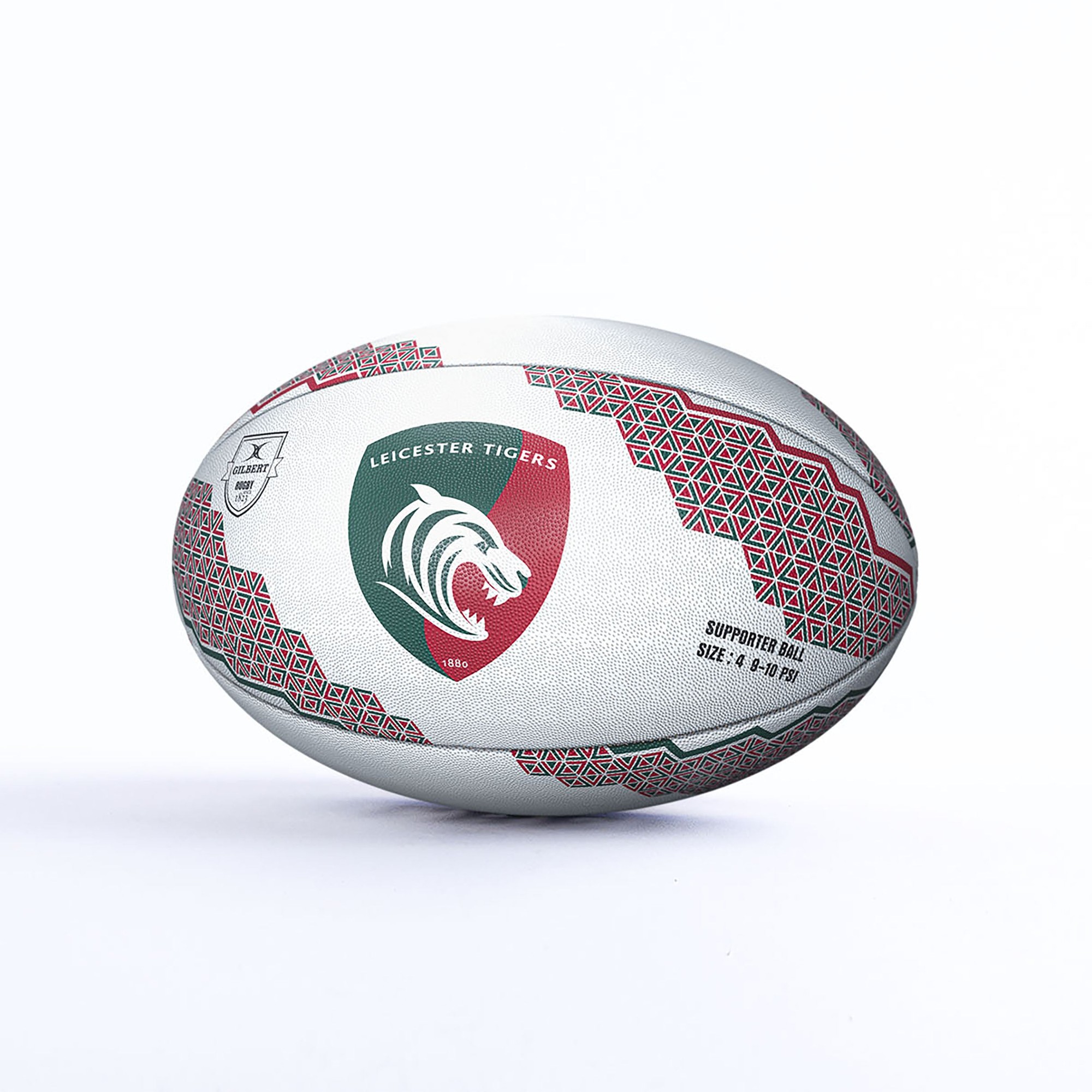 Gilbert Rugby Gilbert Leicester Tigers Supporter Ball - Size: Sz 4 - image 4