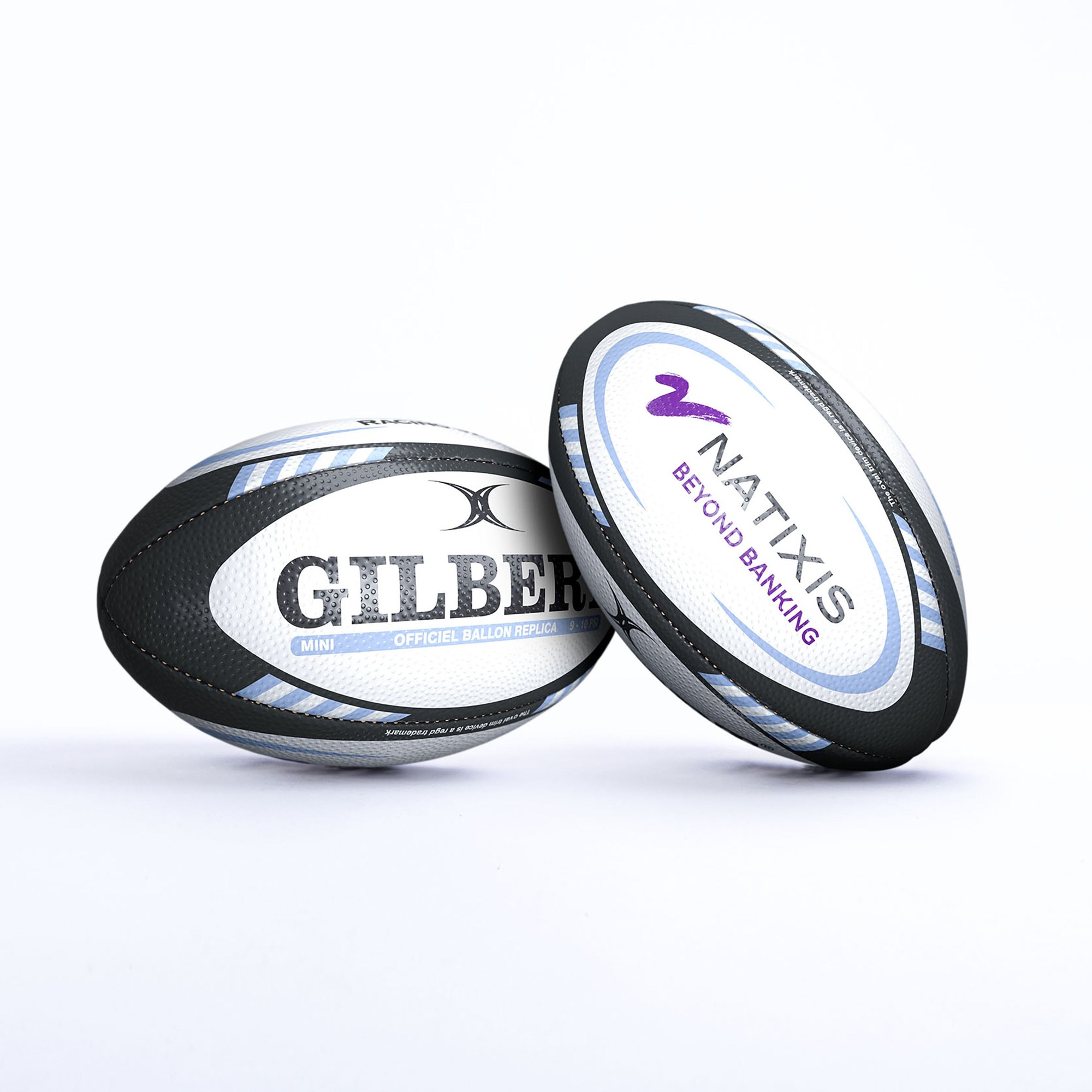 Gilbert Rugby Gilbert Metro Racing 92 Replica Ball - Size: Sz 5 - image 3