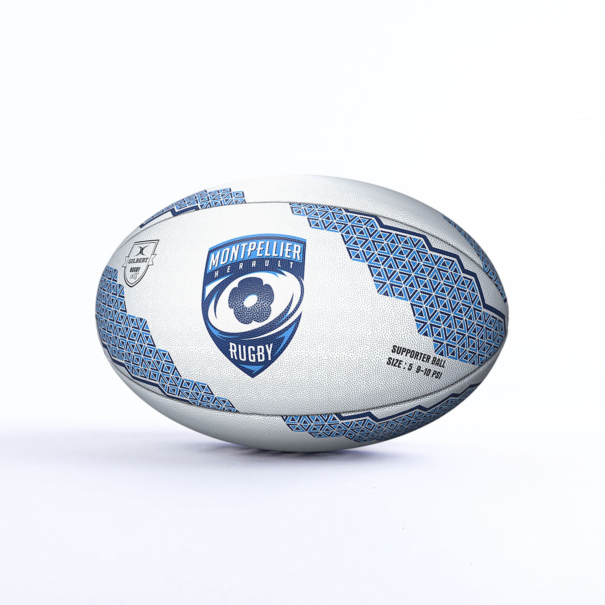 Gilbert Rugby Gilbert Montpellier Supporter Ball - Size: Sz 5 - image 2