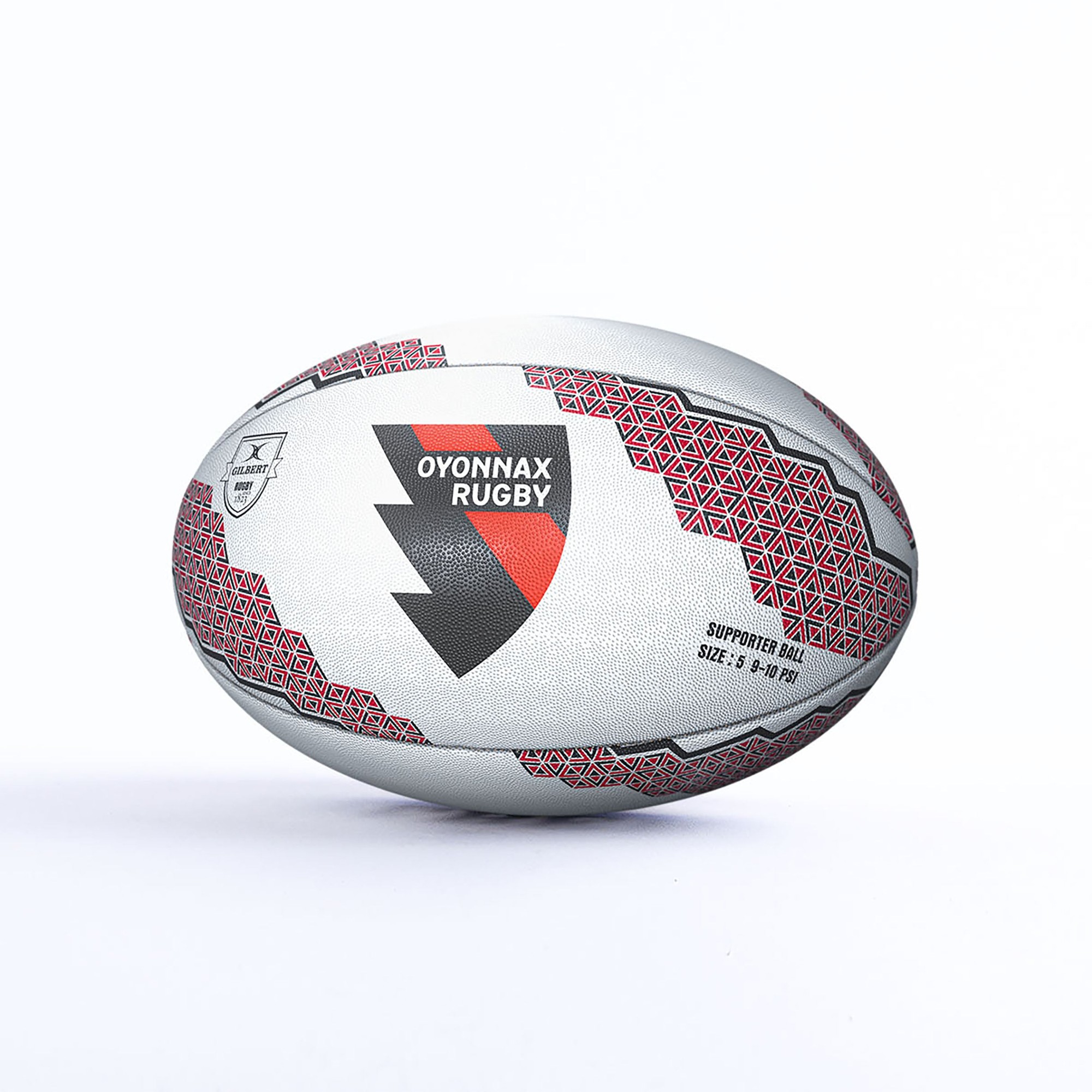 Gilbert Rugby Gilbert Oyonnax Supporter Ball - Size: Sz 5 - image 2