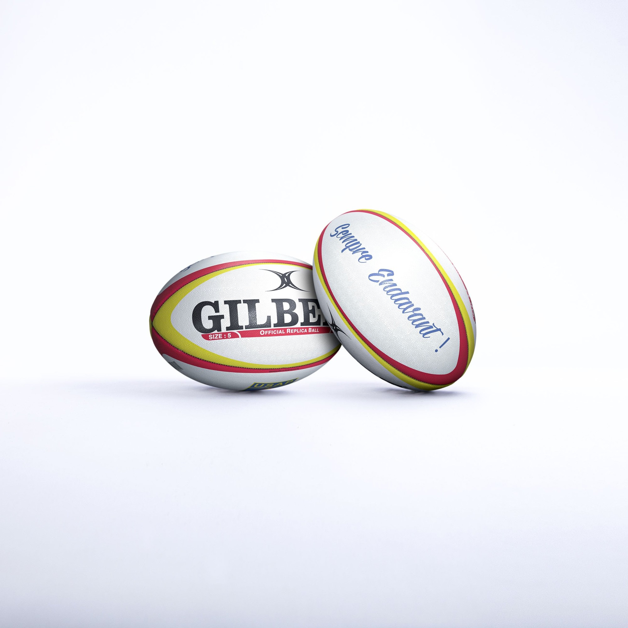 Gilbert Rugby Gilbert Perpignan Replica Ball - Size: Sz 5 - image 2