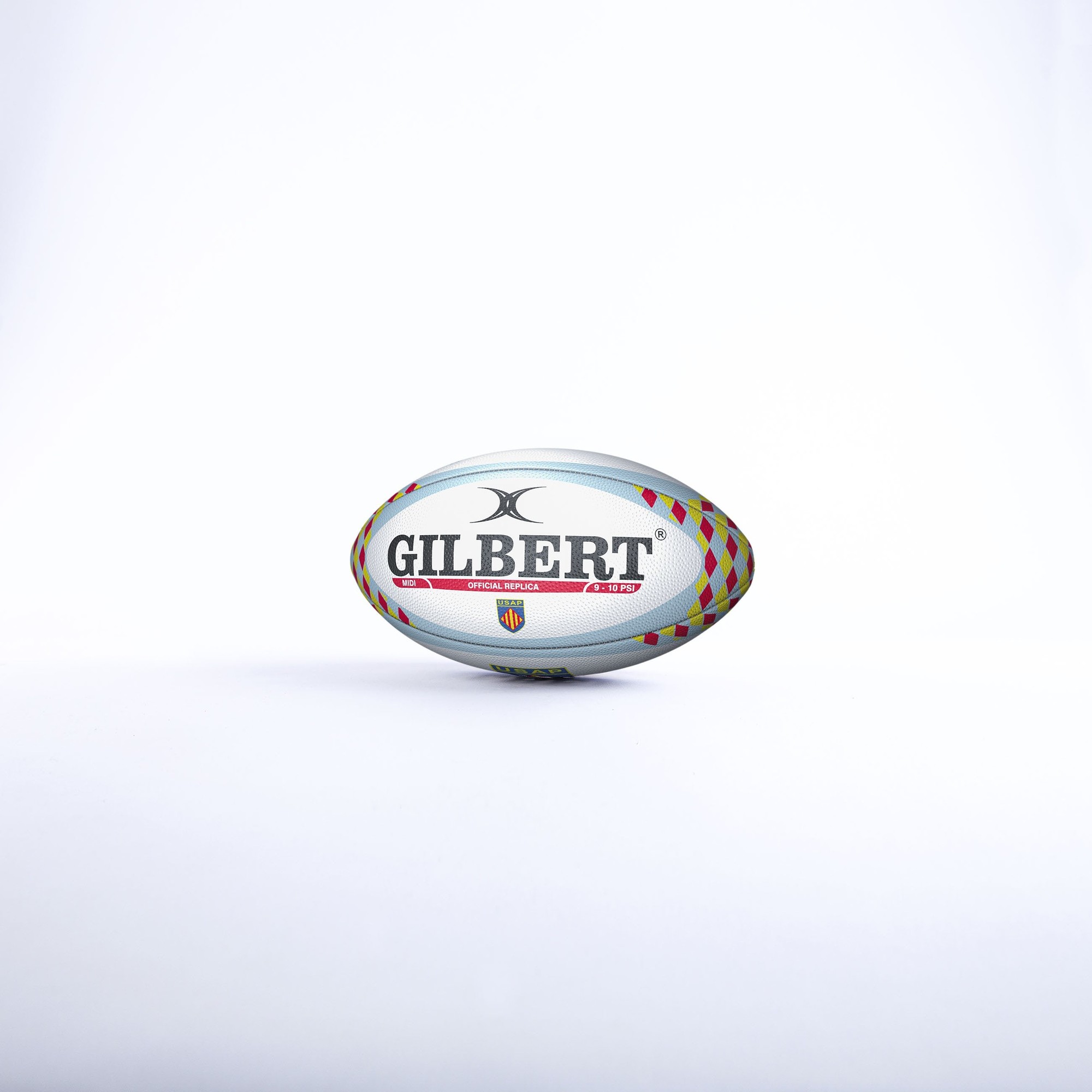 Gilbert Rugby Gilbert Perpignan Replica Ball - Size: Sz 5 - image 5
