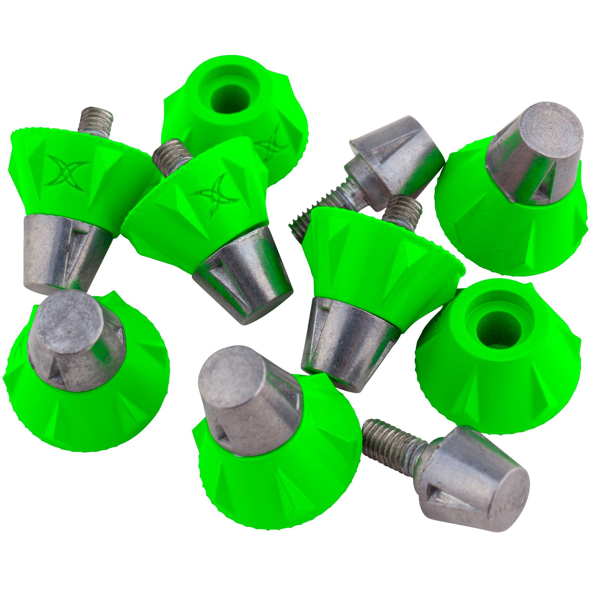 Gilbert Rugby Gilbert Pro Tip Studs - Size: 18mm x 12 - Silver - image 3