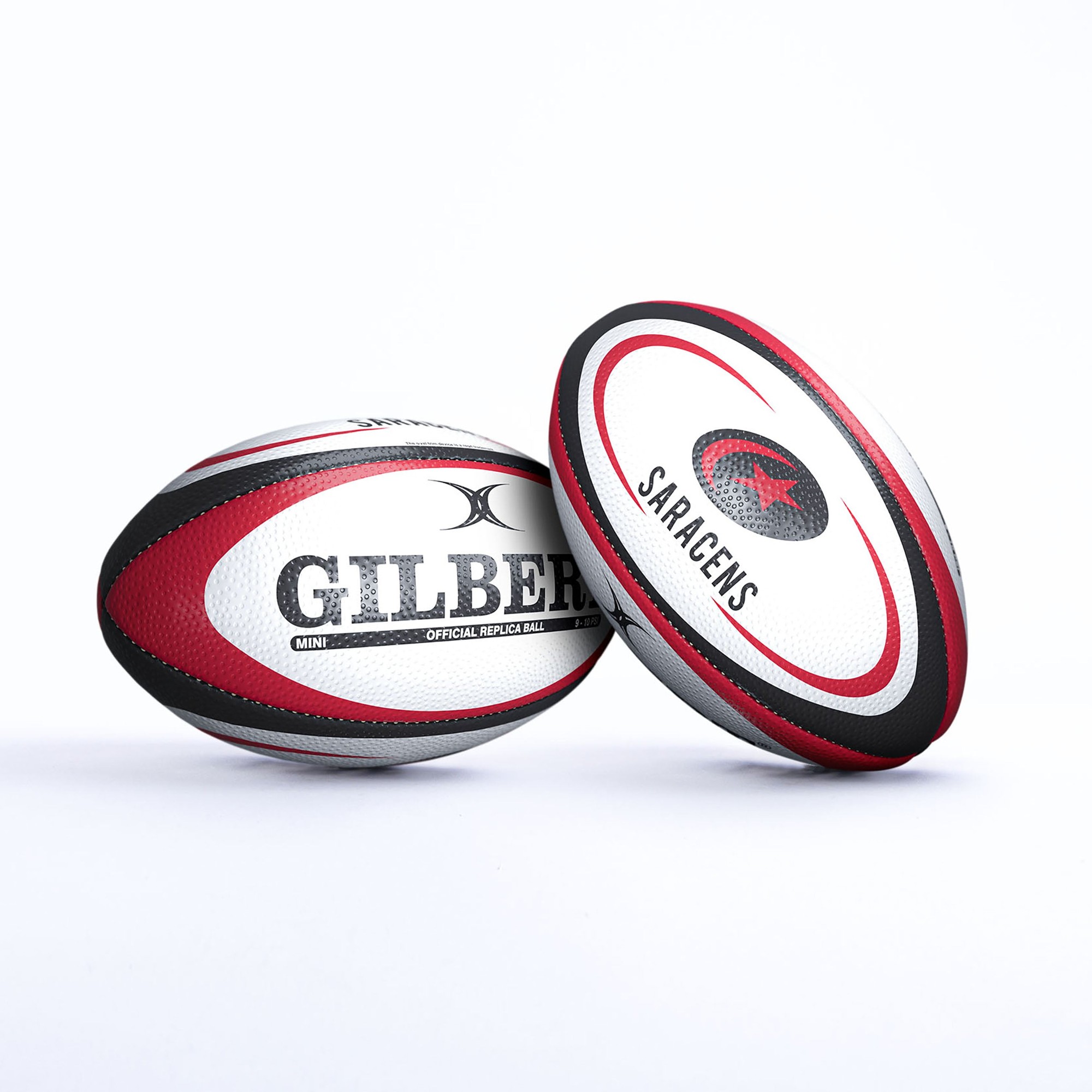 Gilbert Rugby Gilbert Saracens Replica Ball - Size: Sz 4 - image 5