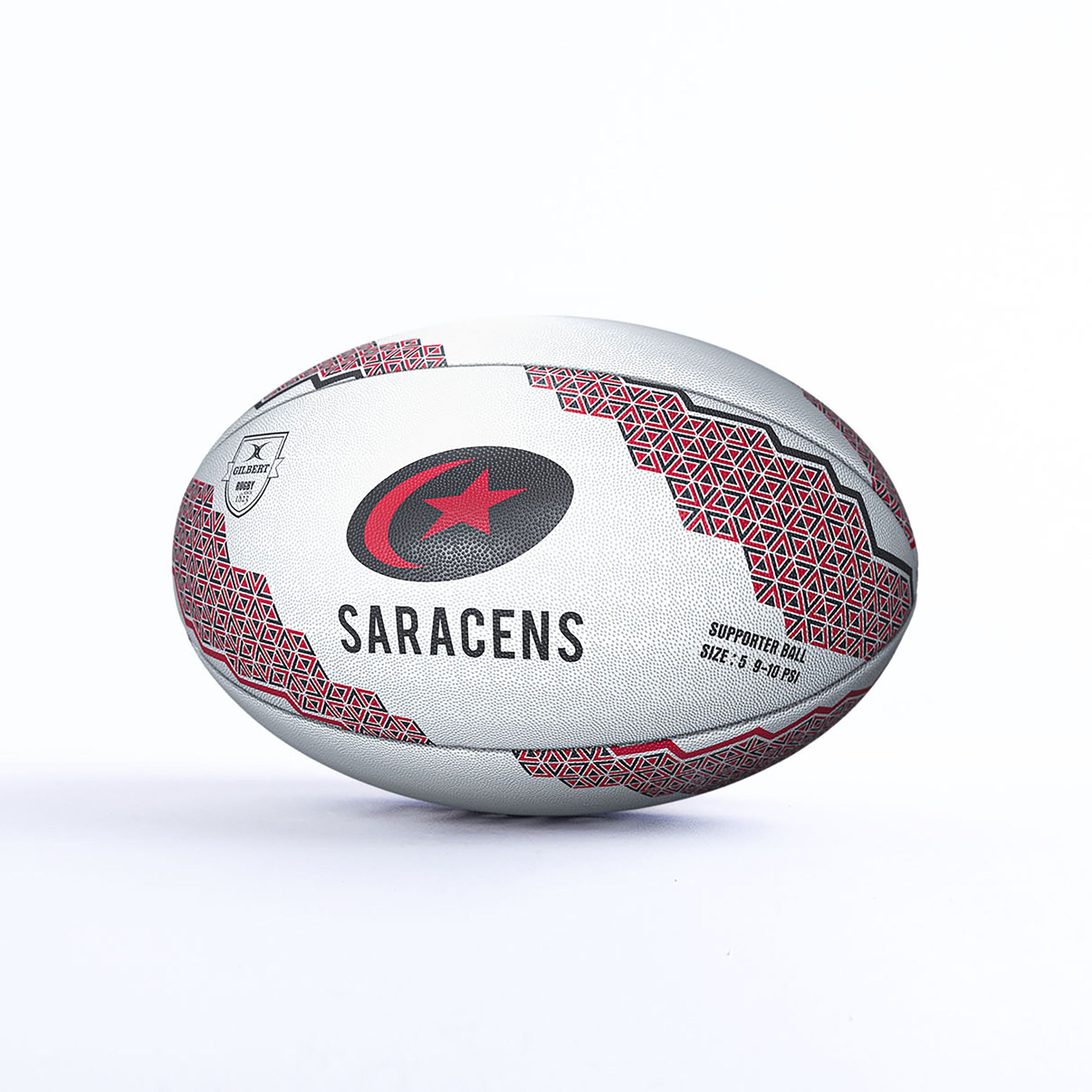 Gilbert Rugby Gilbert Saracens Supporter Ball - Size: Sz 5 - image 2