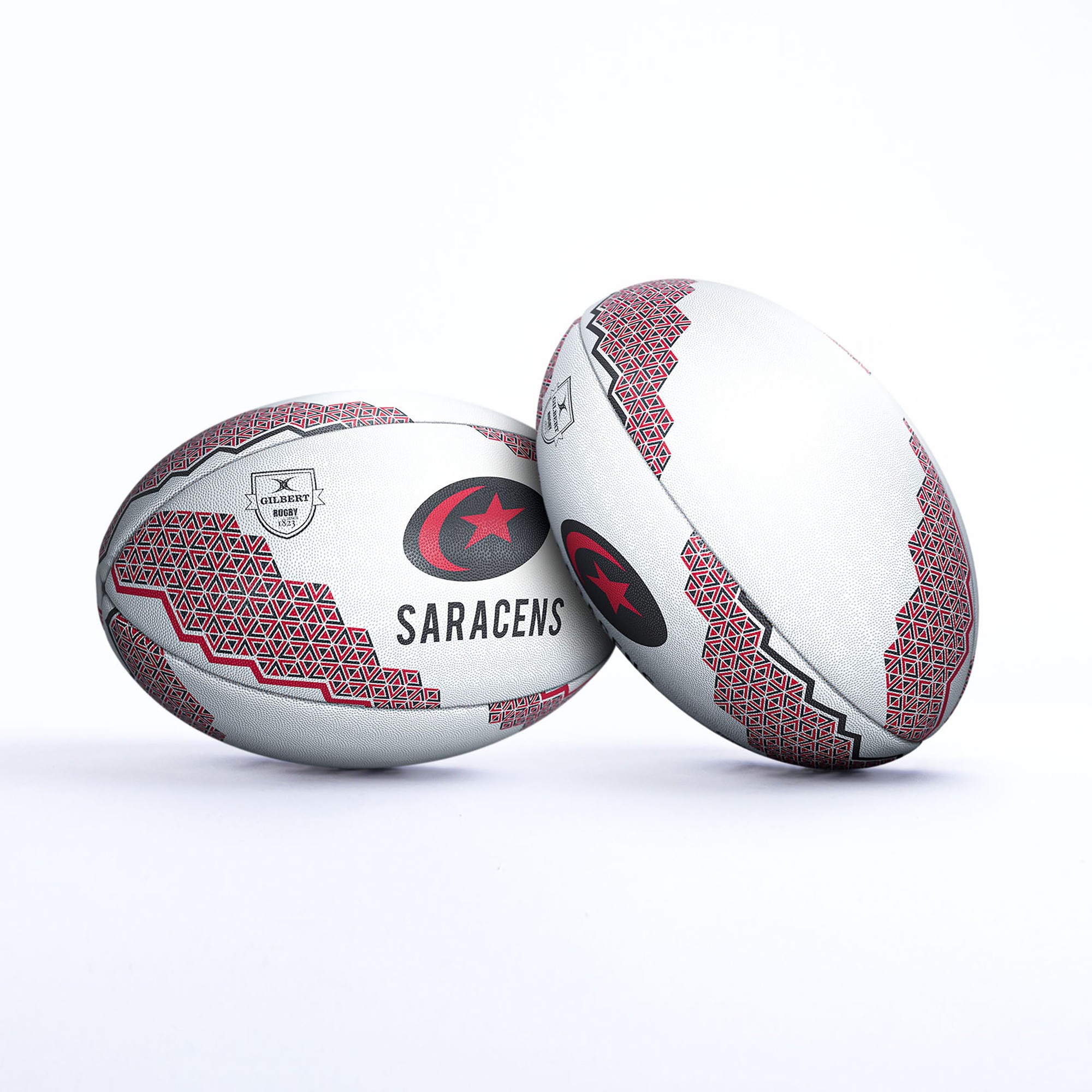 Gilbert Rugby Gilbert Saracens Supporter Ball - Size: Sz 5 - image 3