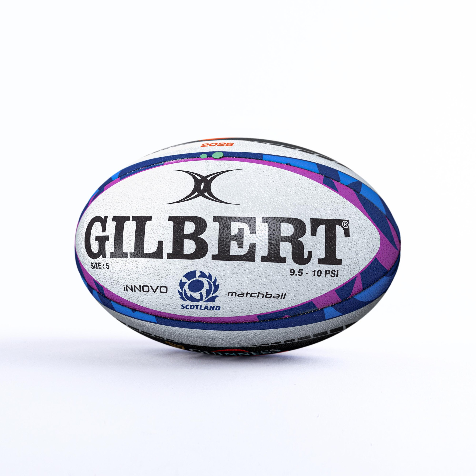 Gilbert Rugby Gilbert Scotland Guinness Six Nations 2025 iNNOVO Match Ball - Size: Sz 5 - image 3